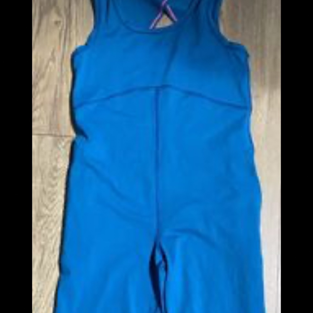 Ivivva by Lululemon girls size 10 Jump Into It one piece jumpsuit